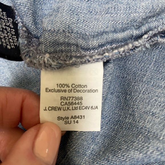 J. Crew embroidered tunic - Picture 7 of 7